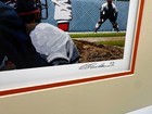Willie Mays   Warren Spahn Lithograph Bill Purdom Signed By Artist L e 528 1500