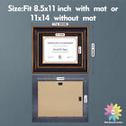 11x14 Diploma degree Frame With Double Mat For 8 5x11 Certificates And Documents
