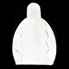 New Size Night Reflective Jackets Double Fabric Windbreaker Hooded Jacket Men