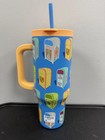 Disney Parks Walt Disney World Trash Can Icons Travel Tumbler W  Straw 40 Oz 
