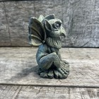 Vtg Gargoyle Figurine Winged Griffin Statue Gothic Fantasy Decor