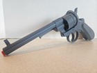 3d Printed Lefaucheux M1858 Revolver Prop Pistol Grey Fully Assembled 1 1 Scale 