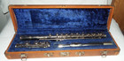 Vintage Artist Deluxe Flute With Original Case  Works Great Read   
