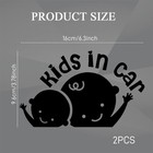 Kids In Car Sticker Decal Baby On Board Signs