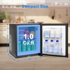 Smad Truck Rv Mini Fridge Camping Cooler Absorption Refrigerator 1 0 Cu Ft Ac dc