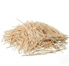 Traditional Single Point Wooden Toothpicks Made From Bamboo  Bulk Pack  Beige