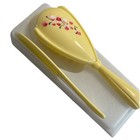 Vintage Child Baby Doll Pink Brush   Comb Set Dupont Nylon Original Box Cherry