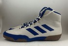Adidas   Fu8171   Tech Fall 2 0 White   Royal Wrestling Shoes Men   s Size 11 5