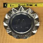 Vintage Mcdonald s  un-used  Aluminum Tin Ashtray 1980   s 4    Diameter