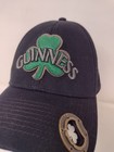 New Guinness Black Baseball Cap Logo With Bottle Opener Cotton Strapback Beer