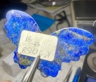 Antique Natural Lapis Blue Lapis Lazuli Carved Butterfly Wings 26 56 Cts