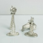 Lot Of 7 Pewter Spoontiques Miniature Figurines