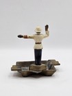 Vintage Traffic Officer Uniformed Cast Ashtray Nassau Bahamas Tobaciana Metal
