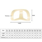 5pcs Oval Finger Splints Trigger Finger Kit For Size 2 3 4 5 6 7 8 9 10 11 12 Us