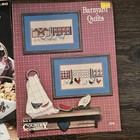 Lot 6 Vintage Craft Pattern Books Cross Stitch Quilt Needlepoint Sewing