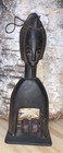 Doubleheadedbaule guro   heddle   west Africa   ivory Coast   handcarved   antique