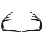 2pcs Real Carbon Rear Bumper Splitter Fin Fits For Infiniti Q60 Coupe 2016-2020