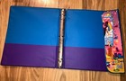 Vintage 90 s Lisa Frank Panda Painter 3 Ring Binder
