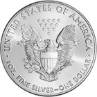 2020 - 1 Oz American Silver Eagle Coin Brilliant Uncirculated