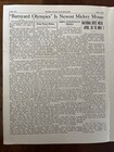 1932 Mickey Mouse Club Official Bulletin Volume Ii No  6 - Rare Original Comics