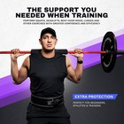 Fitster Leather Lever Lifting Belt And Powerlifting Straps Bodybuilding  large 