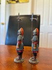 King   Country Three Kingdoms Set Of 2 Chinese Soldier  With Spear