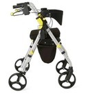 Medline Premium Empower Folding Rollator Walker - Black New 