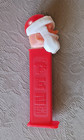 Vintage 1980 Santa Claus Pez Dispenser W feet   His Eyes Open  Made In Slovenia