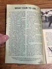Vintage 1956 Tommy Armour How To Play Your Best Golf Booklet 15pg