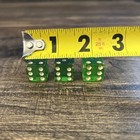 Vintage Las Vegas Dice Green Set Of 2