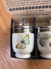 Royal Worcester Porcelain Egg Coddler Set Strawberry Fair Vintage 
