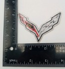 Chevy Corvette Racing Cars  Embroidered iron On Patch 3  X 2 25 