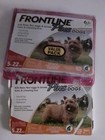 Frontline Plus For Small Dogs  5-22 Lb   1 Yr Supply  12 Tubes   Free Shipping