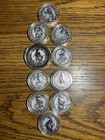Full Set Queen s Beasts 2oz Silver Coins - 10 Coins  2016-2021 