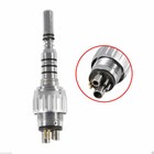 3x Dental 6h Quick Coupler Connector 6 Pin Fit  Fiber Optic Handpiece Y6 In Usa