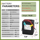 Btrpower 48v 20ah Lithium Lifepo4 Battery Pack For Ebike 1000w Motor 40a Bms