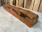 Rustic Mantel fireplace Mantel Beam rustic Wood live Edge Voided Apple Wood