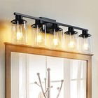 Bathroom Light Fixtures Over Mirror Bathroom Vanity Light Fixture 5 Light 