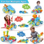 Moontoy Stem Toys For 3 4 5 6 7 8  Year Old Boy Birthday Gift  Building Toys    