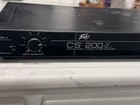 Peavey Cs-200x Professional Stereo Power Amp Rack 110w X 2 Black