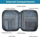 Bible Cover  Carrying Book Case For 11 X 8 3 X 2 6 Inches  Black grey 