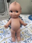 Vintage 60 s Cameo Kewpie Left Glancing 7  Marked Jlk   Rose O neill Squeaks 