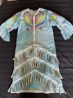 Vintage Native Handmade Indigenous Jingle Dress Pow-wow Dance Regalia Youth