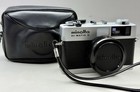 Vintage Minolta Hi-matic G Compact 35mm Film Camera Rokkor 1 1 2 38mm Lens Clean