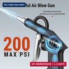 Air Cleaning Gun High Pressure Blow Dust Car Interior Detailing Tool 200ps   New