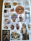 Retro Precut 500 washi Stickers  20 Sheets Ephemera For Scrapbooking Jj Kit 