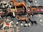 Vintage Toy Horse Lot 50  Breyer Schleich Japan Usa Metal Plastic Figures