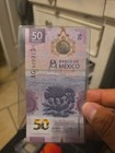 Mexico 50 Pesos Bill    ajolote   Circulated  New Design   Polymer   Free Ship 