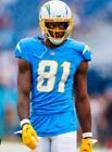 Mike Williams Auth Nfl 2021 Nike Game Issued Chargers Jersey Gloves   Worn Pants