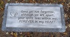 Gone Yet Not Forgotten Bench Top Concrete Mold 31  X 14  X 2 5   150 Abs Plastic